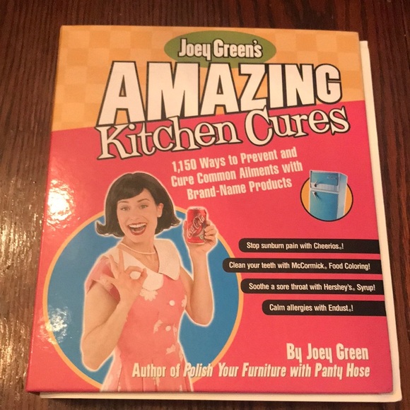 Joey Green's Amazing  Kitchen Cures: 1,150 Ways to Spiral-bound - Picture 1 of 5